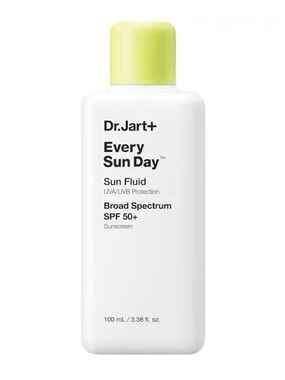 Dr.Jart+ Every Sun Day™ Fluid Korean Sunscreen SPF 50+ For Face Radiant Finish